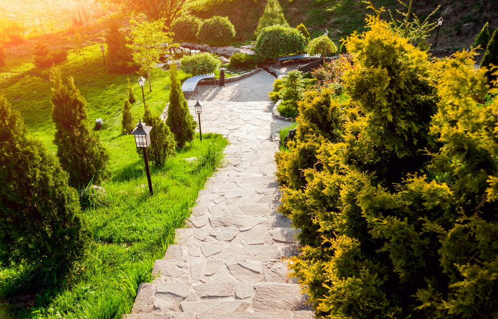 Réussir l’aménagement paysager de son allée carrossable